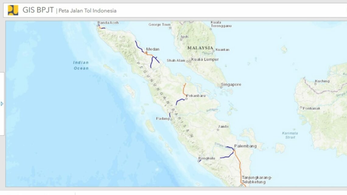 Ruas Tol Trans Sumatra Sudah Bisa Dilalui Untuk Mudik Lebaran