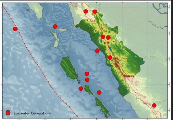 Sumbar Diguncang Kali Gempa Selama Periode Mei