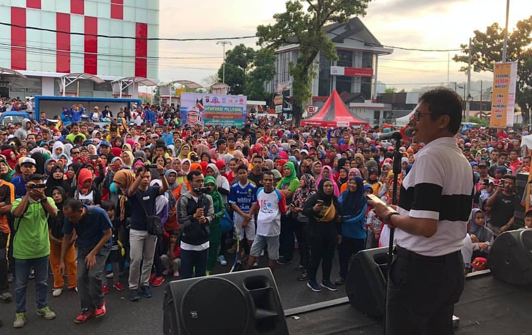 'Car Free Day' di Jalan Khatib Sulaiman Padang Dimulai