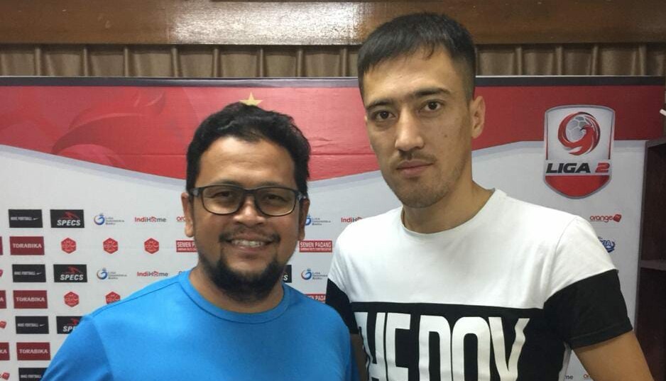 Shukurali Pulatov,  Pemain Asal Uzbekistan Sampai di Semen Padang