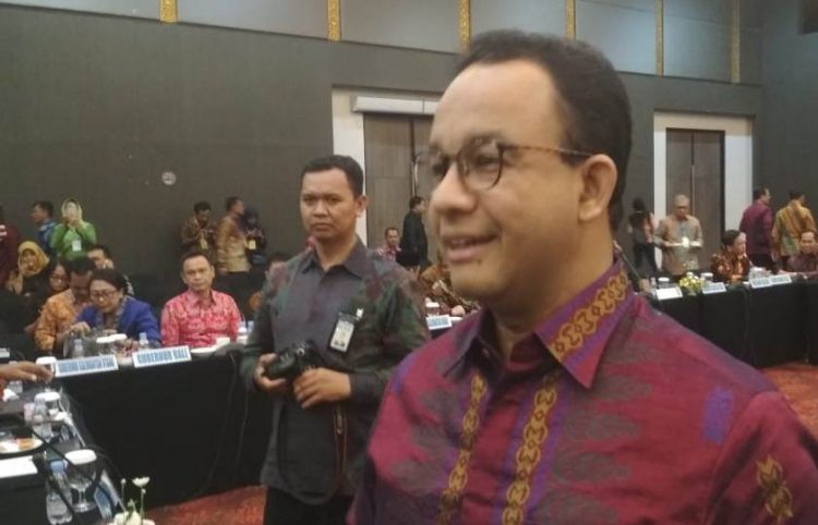 Anies Baswedan saat masih mejabat gubernur DKI Jakarta. (Foto: Rahmadi)