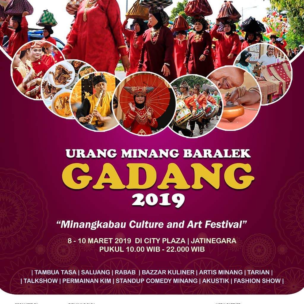 Dunsanak! Berikut Agenda Urang Minang Baralek Gadang 2019 di Jakarta