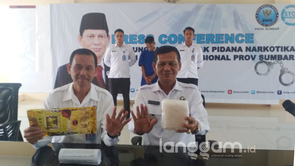 Lagi, BNNP Sumbar Tangkap 2 Orang Pengedar Sabu-sabu