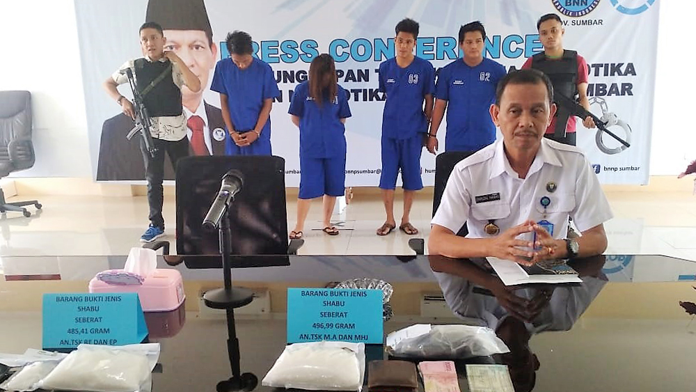 BNN Cegat Sabu Pesanan Napi, Kemenkumham Sumbar: Kami Belum Dapat Kabar