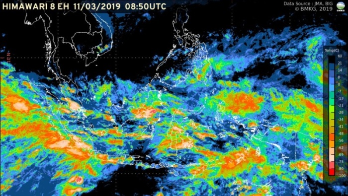 BMKG: Waspadai Potensi Hujan Lebat Selama 3 Hari, Mulai Senin Ini