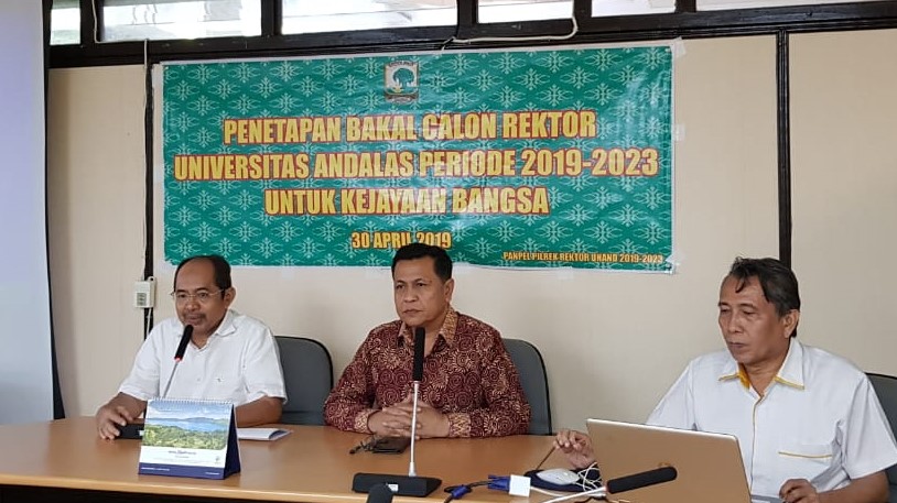 1 Tersingkir, 8 Nama Ditetapkan Jadi Calon Rektor Unand