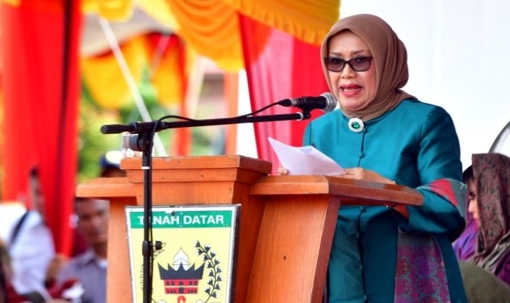 Istri Wapres Mufidah Jusuf Kalla Kunjungi Sumbar