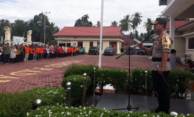Bawaslu Sumbar Apel Siaga Bersama Polres Padang Pariaman