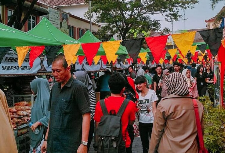 Acara Pesta Budaya dan Masakan Minang yang pernah digelar di Bandung, Jawa Barat. Foto: Bonny