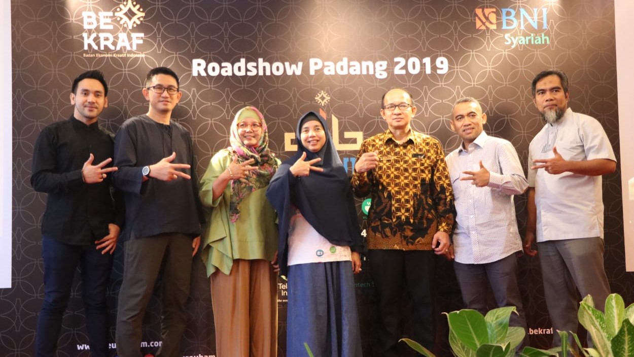 Deureuham 2019: Bekraf dan BNI Syariah Ajak Ekrafpreneur Padang Ambil Bagian