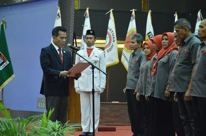 Pengurus KONI Dilantik, Ini Harapan Wali Kota Padang