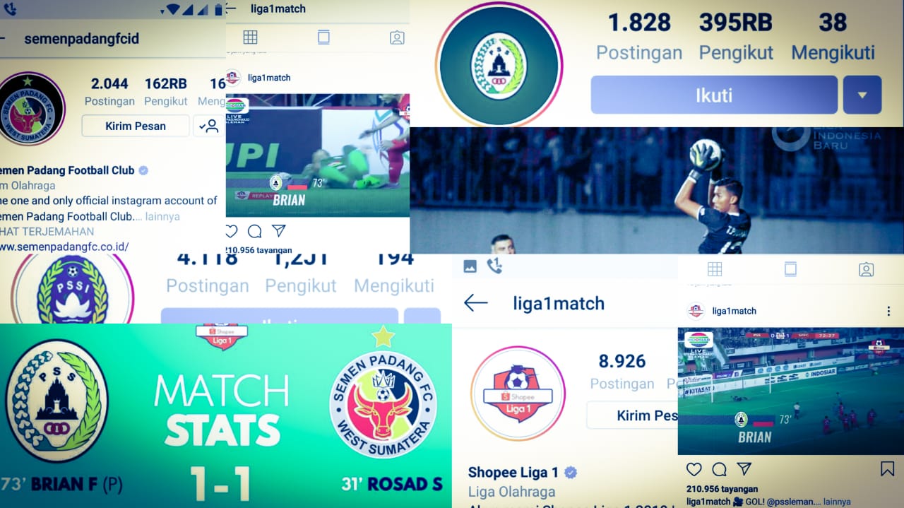 Kritik Wasit PSS Sleman vs SPFC, Pencinta Bola Serbu 5 Akun Medsos