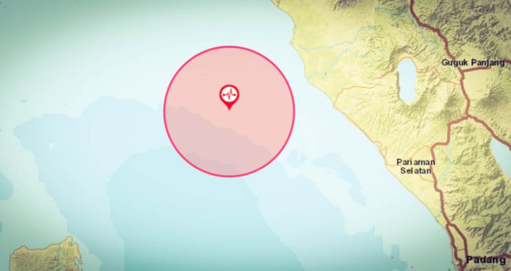 Bergeser, Gempa Magnitudo 4,3 Terjadi Dekat Agam