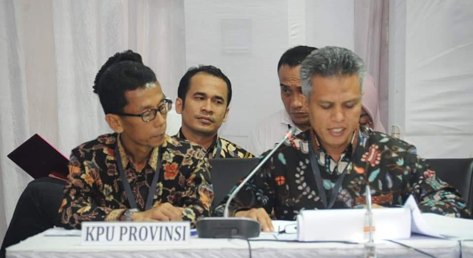 Rekapitulasi KPU Sumbar Disahkan di Tingkat Nasional, Berikut Datanya