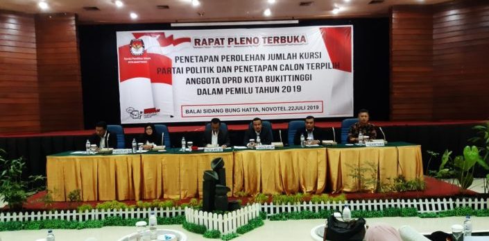 25 Calon Terpilih Anggota DPRD Bukittinggi Ditetapkan