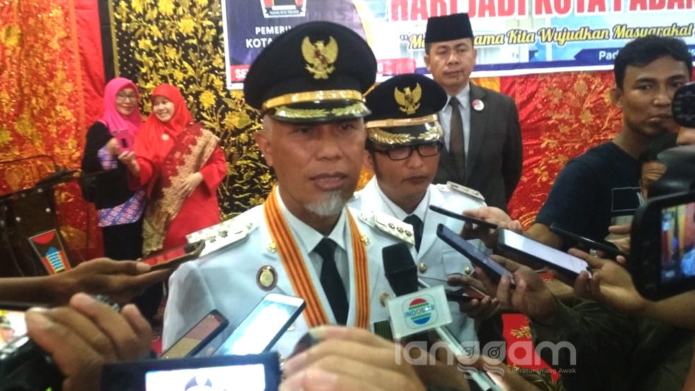 Puncak HUT Kota Padang ke-350 Resmi Tanpa Anggota DPRD