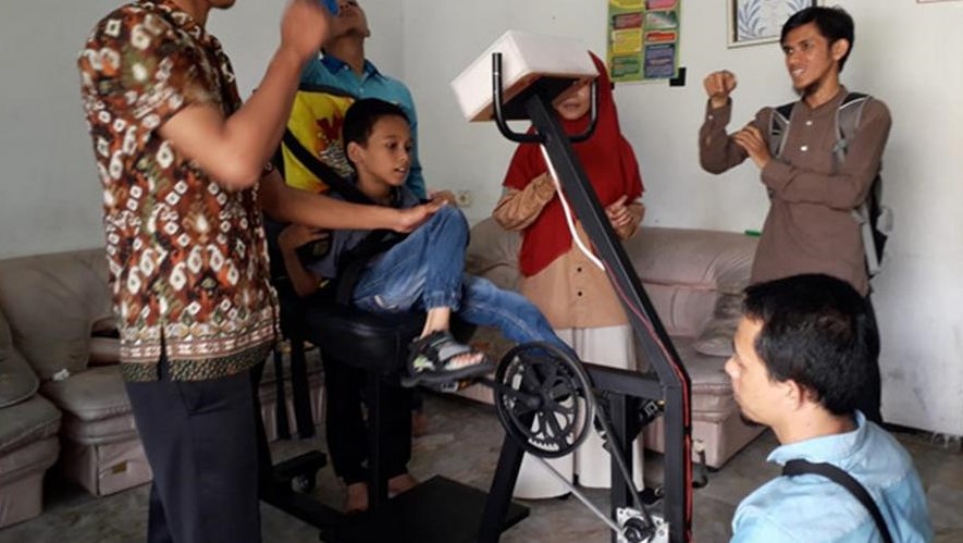 Sepeda Terapi Otomatis Karya Mahasiswa