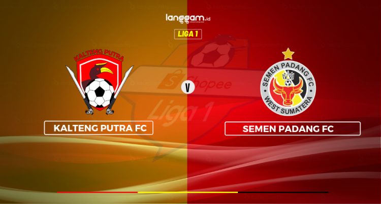 Logo Kalteng Putra vs Semen Padang FC (Ilustrasi: langgam.id)