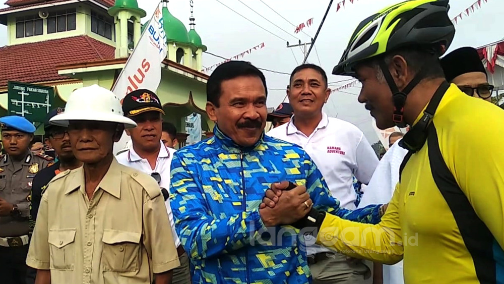 Pulang Kampung, Kapolda Sumbar Bersepeda dan Silaturahmi dengan Ribuan Masyarakat