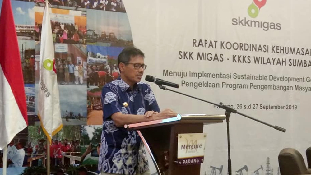 Gubernur Sebut Sumbar Berpotensi Sebagai Daerah Penghasil Migas