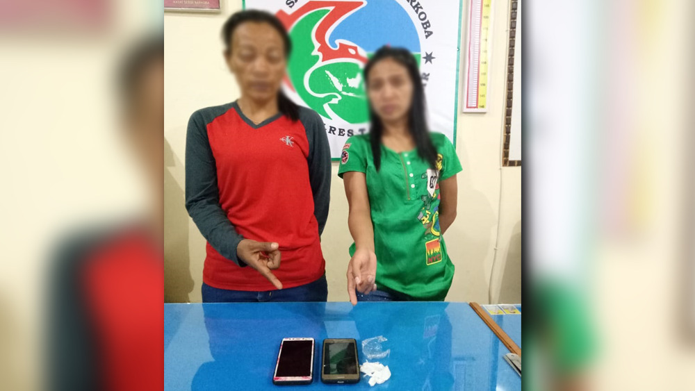 Simpan Sabu, Seorang Lelaki dan 2 Perempuan di Tanah Datar Diringkus Polisi