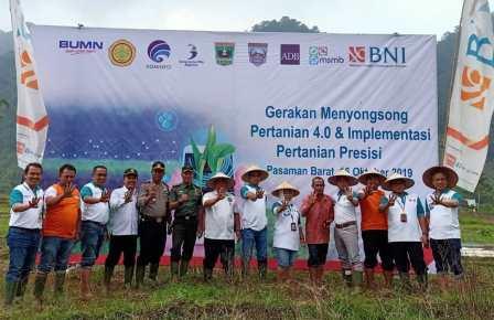 Smartfarming, BNI Kenalkan Penggunaan Teknologi Bagi Petani di Pasaman Barat