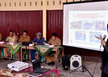 Pelatihan pengembangan budidaya lele terpal yang diselenggarakan P3E Wilayah Sumatra Kementerian LHK untuk petani KJA salingka Danau Maninjau (Foto: Humas Pemkab Agam)