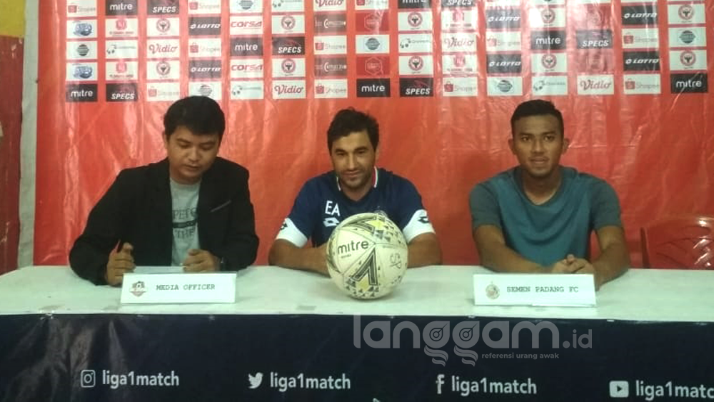 Disebut Tim Lemah, Ini Respons Pelatih Semen Padang FC