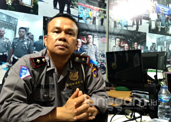 Kasat Lantas Polresta Padang Kompol Asril Prasetya (Foto: Irwanda)
