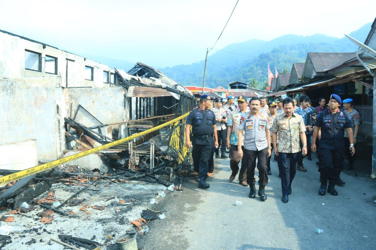 Pascakebakaran Asrama Brimob, Kapolda Sumbar: Segera Kita Bangun Kembali