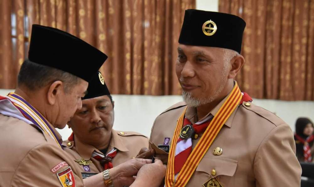 Pelajar se-Kota Padang Ikuti Jambore Pramuka Saat Pergantian Tahun Baru