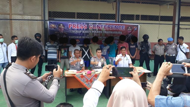 Kurang 2 Bulan, 9 Orang Ditangkap di Dharmasraya Tersangkut Narkoba
