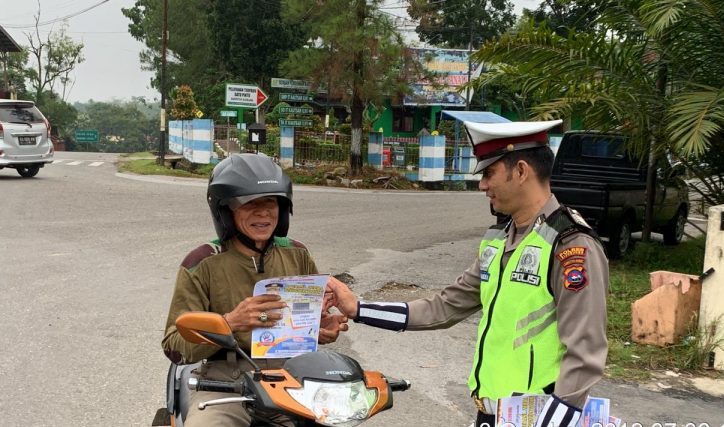 Jelang Operasi Zebra 2 Hari Lagi, Polres Sijunjung Imbau Pengguna Jalan