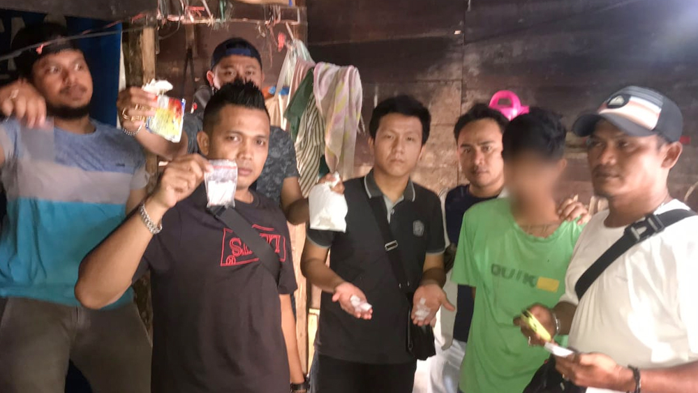 Tim Hyena Polresta Padang Tangkap Pengedar Narkoba, 32 Paket Sabu Diamankan