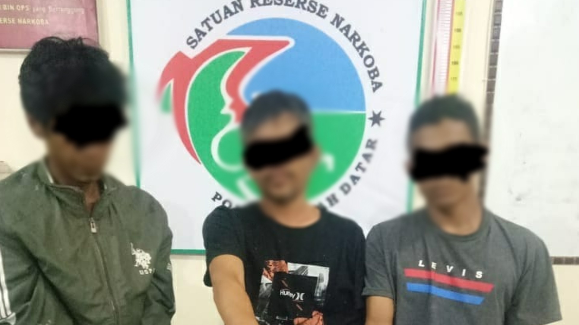 Pesta Narkoba di Rumah Mertua, 3 Pria Tanah Datar Diringkus Polisi