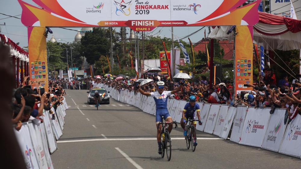 Ismael Grospe Terdepan di Etape 3, "Yellow Jersey" TdS Masih Dikuasai Jesse Ewart