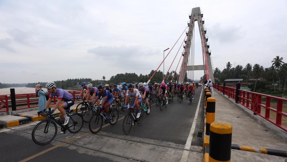 TdS Etape 4: Ke Sawahlunto dari Dharmasraya, Menyusur Lintas Tengah Sumatra