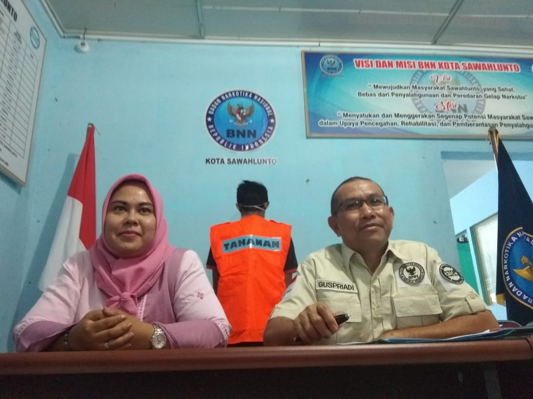Pengedar Sabu Diringkus BNN Sawahlunto