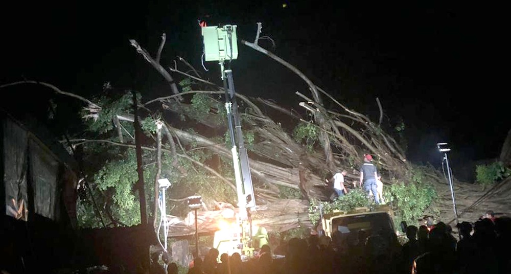 Hujan Badai Kepung 4 Kelurahan di Payakumbuh, 1 Rumah Dilaporkan Roboh