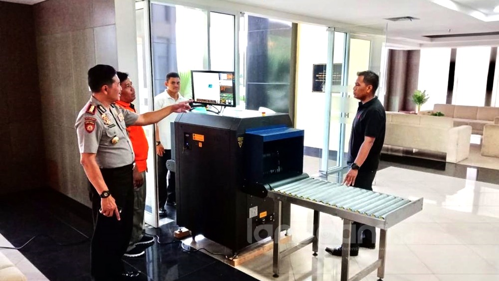 Pengaman Polda Sumbar Semakin Ketat, 2 Alat X-Ray Dipasang