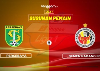 Semen Padang FC Vs Persebaya Surabaya. (langgam.id)