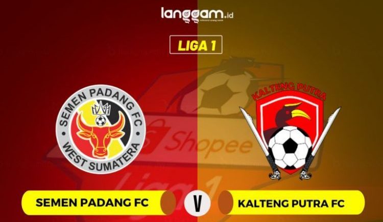 Susunan Pemain Semen Padang FC Vs Kalteng Putra