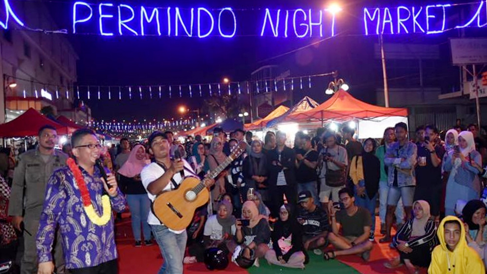 Permindo Night Market Diklaim Sukses, Pemko Kembali Cari Lokasi Baru untuk Pusat Kuliner di Padang