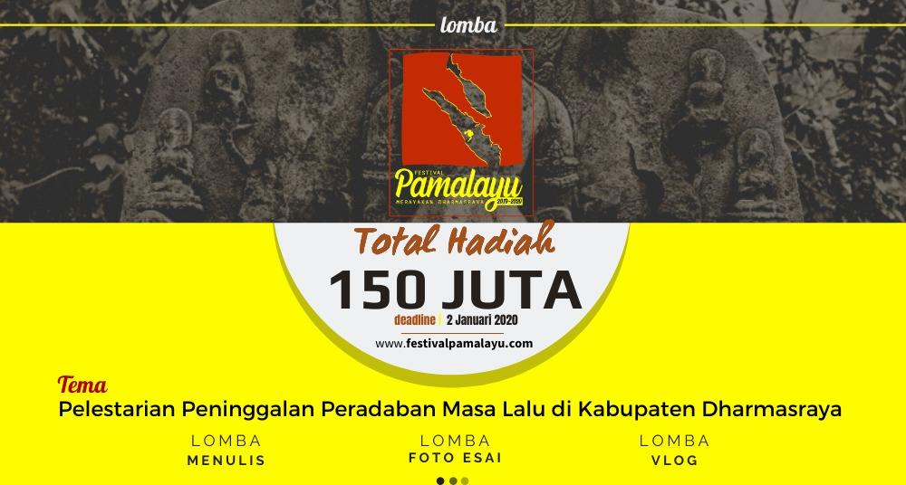 Penerimaan Karya Kompetisi Festival Pamalayu Ditunda Hingga 2 Januari 2020