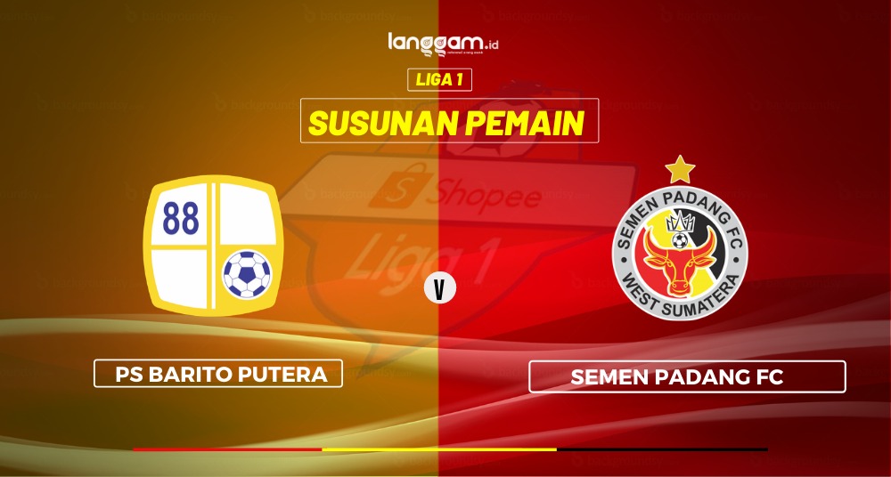 Susunan Pemain Semen Padang FC Vs Barito Putera: Teja, Irsyad dan Urapmobin Absen