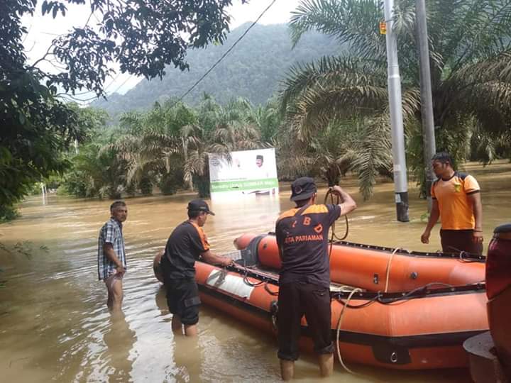 Banjir Dharmasraya Telan 1 Korban Jiwa