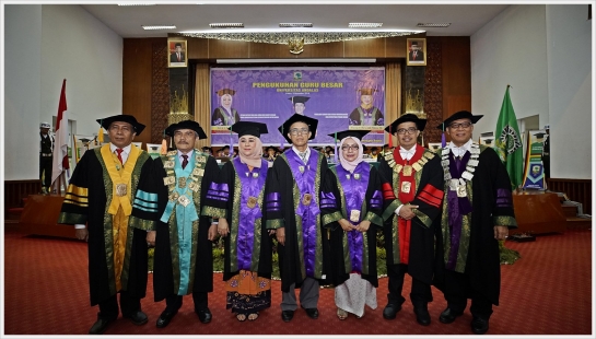 18 Dikukuhkan Selama 2019, Unand Kini Punya 146 Guru Besar