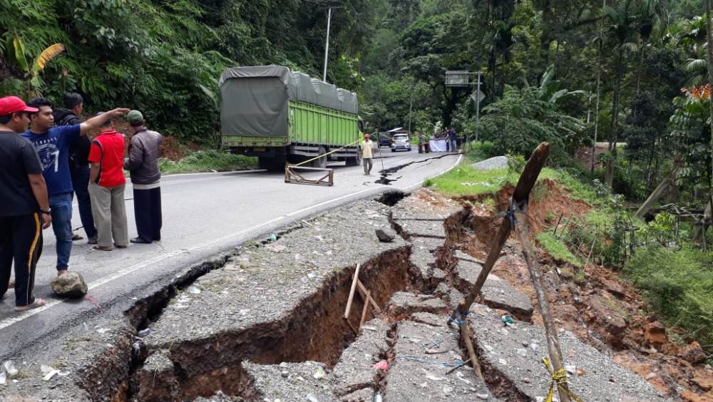 Wabup Limapuluh Kota: Pergerakan Tanah Akibat Aktivitas Tambang
