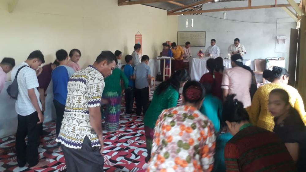 Perayaan Natal di Kabupaten Dharmasraya berjalan dengan aman