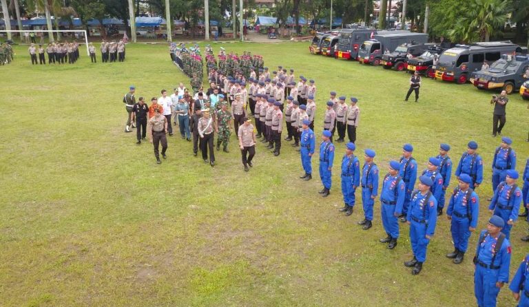 Polri dan TNI Turunkan 6.055 Personel dalam Operasi Lilin Singgalang 2019 di Sumbar